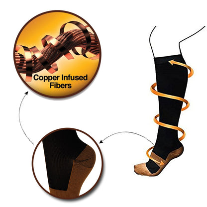 Unisex Copper Compression Socks